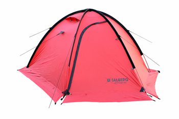 Туристическая палатка Talberg Space Pro 2 Red - Палатки - Туристические - Магазин туристических палаток svetlozar.ru
