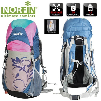 Рюкзак Norfin Lady Blue 35 NFL - Рюкзаки и сумки - Туристические - Магазин туристических палаток svetlozar.ru