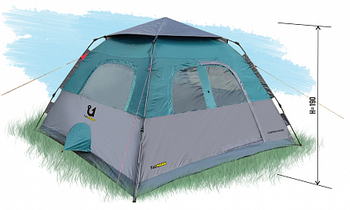 Шатер TauMann Camping House - Шатры и тенты - Шатры - Классические - Магазин туристических палаток svetlozar.ru